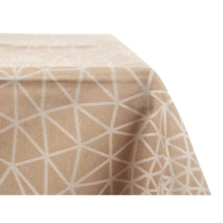 Tovaglia Kinvara Bianco Beige Jacquard