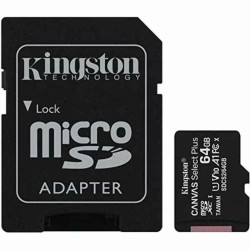 Scheda Di Memoria Micro SD con Adattatore Kingston SDCS2/64GB 64 GB 64 GB