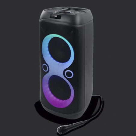 Altoparlante Bluetooth Portatile Muse Nero 600 W