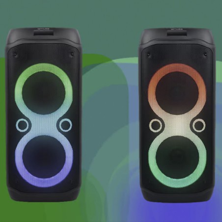 Altoparlante Bluetooth Portatile Muse Nero 600 W