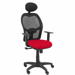 Sedia Ufficio con Poggiatesta Alocén Piqueras y Crespo B10CRNC Rosso