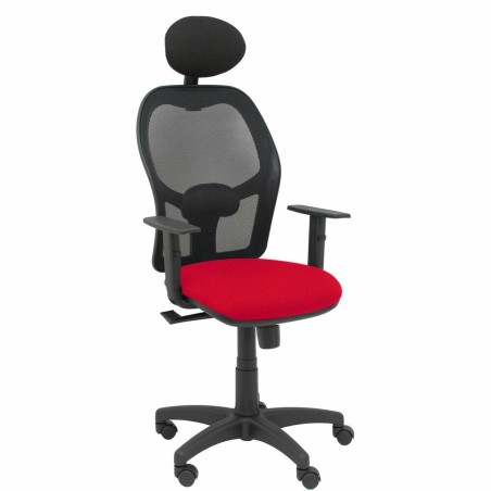 Sedia Ufficio con Poggiatesta Alocén Piqueras y Crespo B10CRNC Rosso