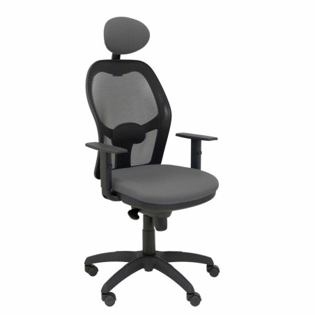 Sedia Ufficio con Poggiatesta Jorquera Piqueras y Crespo 228064 Nero