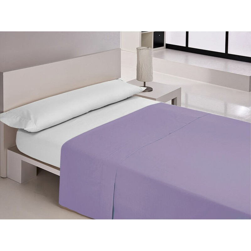 Lenzuolo Superiore Happy Home MIX COLORS Lilla 210 x 270 cm Lenzuolo Superiore Happy Home MIX COLORS Lilla 210 x 270 cm
