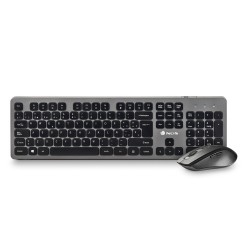 Tastiera e Mouse Wireless NGS IDOL KIT Qwerty in Spagnolo