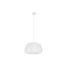 Lampadario Home ESPRIT Bianco Metallo 50 W 45 x 45 x 24 cm