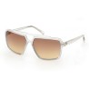 Occhiali da sole Uomo Guess GU00076 26F Trasparente Ø 61 mm