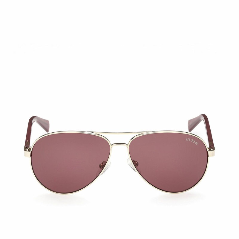 Occhiali da sole Unisex Guess GU8279 32S Dorato ø 58 mm Occhiali da sole Unisex Guess GU8279 32S Dorato ø 58 mm