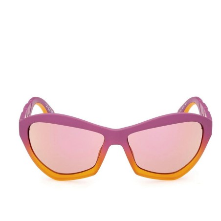 Occhiali da sole Unisex Adidas OR0095 73U Rosa Ø 50 mm