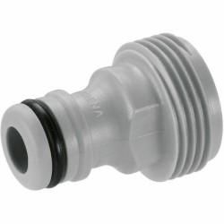 Adattatore per rubinetto Gardena 2921-20 Grigio polipropilene Filettato