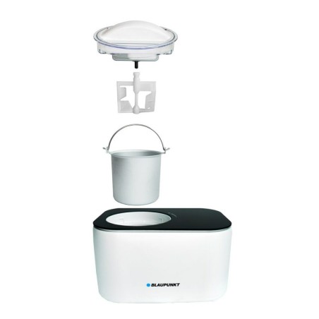 Gelatiera Blaupunkt ICM401 Bianco Nero Acciaio inossidabile