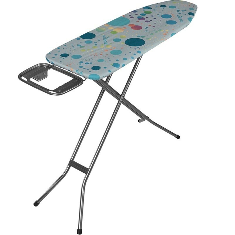 Asse da Stiro Vileda Star Stampa Schiuma Cotone Metallo Acciaio inossidabile 120 x 38 cm Asse da Stiro Vileda Star Stampa Schiuma Cotone Metallo Acciaio inossidabile 120 x 38 cm