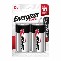 Batterie Energizer MAX – D 1,5 V (2 Unità)