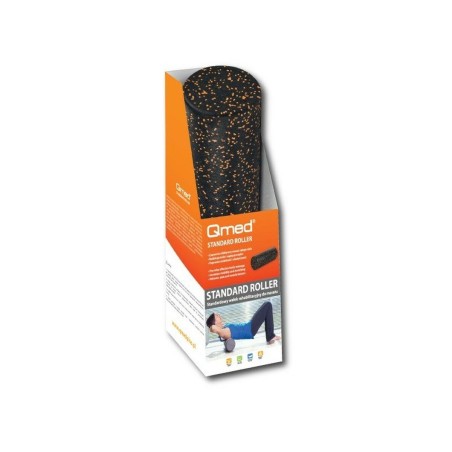 Rullo per Massaggio Muscolare QMED PRPC058 Nero Arancio