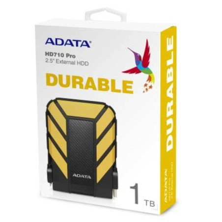 Hard Disk Esterno Adata HD710 Pro Giallo Nero 1 TB