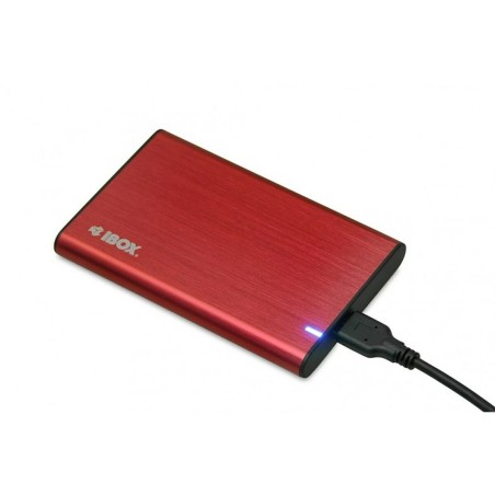 Scatola Esterna Ibox HD-05 Rosso 2,5"