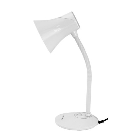 Lampada da scrivania Esperanza ELD111W Bianco Nero Plastica 12 W
