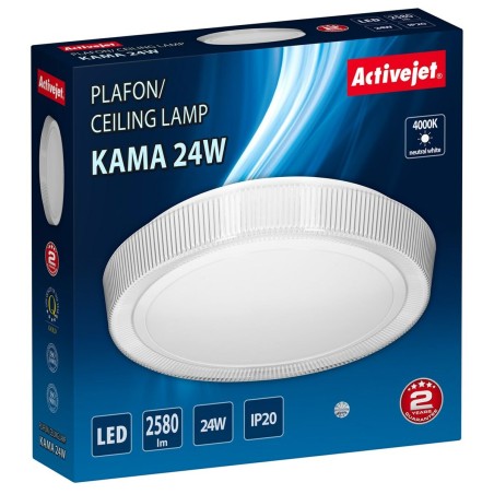 Lampadario Activejet AJE-KAMA 24W Bianco 80 24 W (4000 K)
