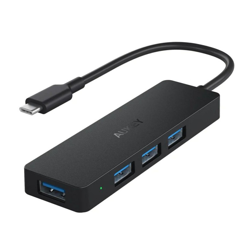 Hub USB Aukey CBC64 Nero Hub USB Aukey CBC64 Nero