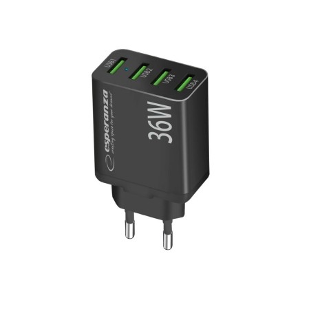 Caricabatterie da Parete Esperanza EZC107K Nero