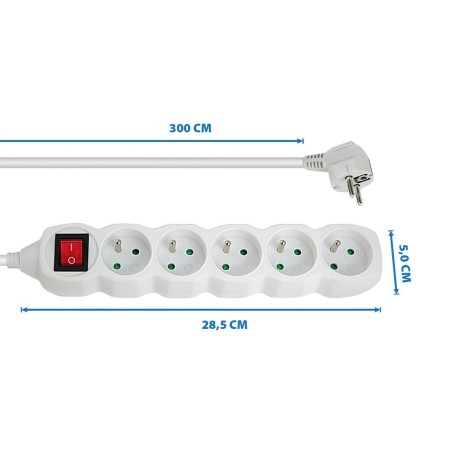 Ciabatta Multipresa Esperanza ELK215W (3 m)