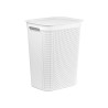 Cesto per i Panni Rotho Brisen Bianco 50 L Plastica