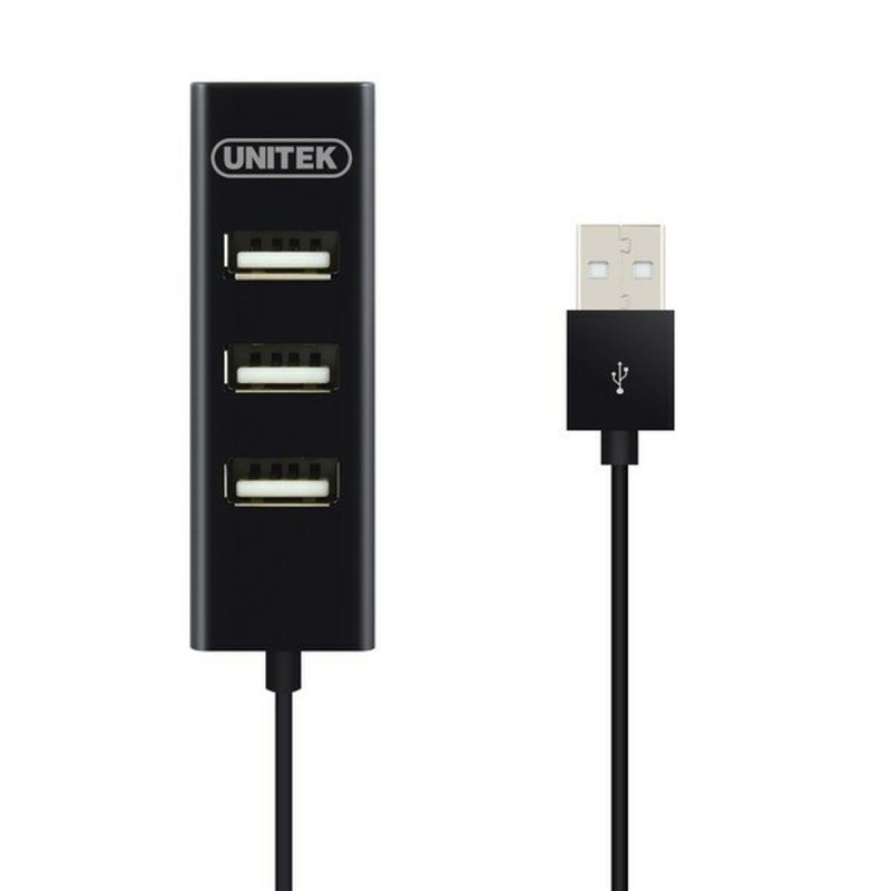 Hub USB 3 Porte Unitek Y-2140 Nero Hub USB 3 Porte Unitek Y-2140 Nero