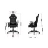 Sedia Gaming Huzaro HZ-Ranger 6.0 Black Nero
