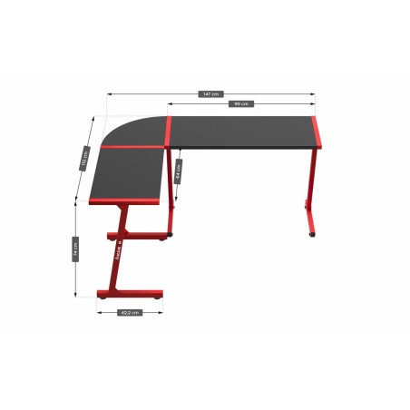 Scrivania Huzaro HZ-Hero 6.0 Red Rosso