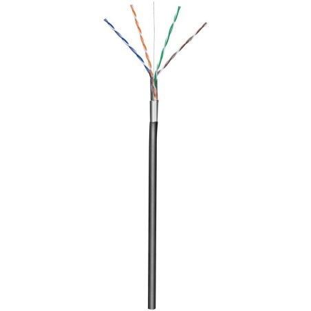 Cavo di Rete Rigido FTP Categoria 5e Techly ITP8-RIS-0305LO Nero 305 m