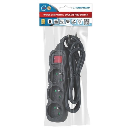 Ciabatta Multipresa Esperanza ELK210K (1,5 m)