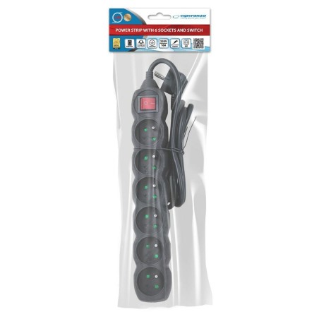 Ciabatta Multipresa Esperanza ELK217K (1,5 m)