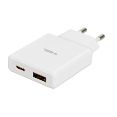 Caricabatterie da Parete Ibox ILUC43W Bianco 30 W (1 Unità)