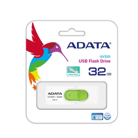 Memoria USB Adata UV320 32 GB Bianco/Verde