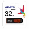Memoria USB Adata AC008-32G-RKD 32 GB Nero/Rosso