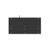 Tastiera Ibox AURORA K-5 Nero Grafite QWERTY Qwerty US