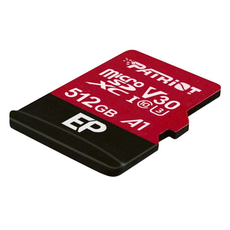 Scheda Micro SD Patriot Memory EP V30 A1 512 GB Scheda Micro SD Patriot Memory EP V30 A1 512 GB