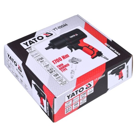 Mouse Yato YT-09544 Nero Rosso