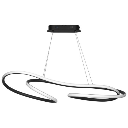 Lampadario Activejet AJE-LARO LW Bianco Nero 64 w 7800 Lm