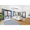 Lampadario Activejet AJE-LARO LW Bianco Nero 64 w 7800 Lm