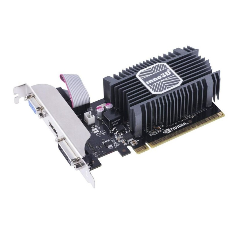 Scheda Grafica INNO3D N730-1SDV-E3BX NVIDIA GeForce GT 730 2 GB GDDR3 Scheda Grafica INNO3D N730-1SDV-E3BX NVIDIA GeForce GT 730 2 GB GDDR3