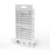 Hub USB 4 Porte Savio AK-58 Ethernet (RJ-45) Grigio