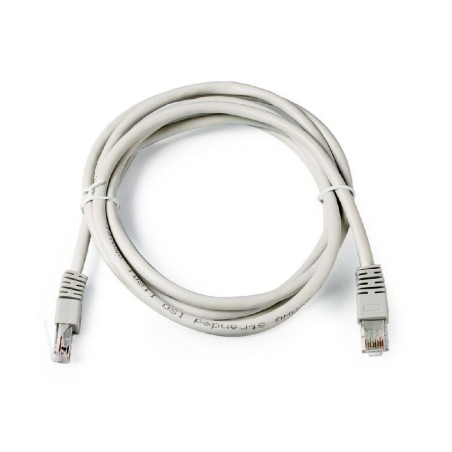 Cavo di Rete Rigido UTP Categoria 6 GEMBIRD PP6U-2M Bianco Grigio 2 m