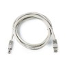Cavo di Rete Rigido UTP Categoria 6 GEMBIRD PP6U-2M Bianco Grigio 2 m