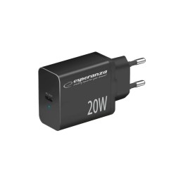 Caricabatterie da Parete Esperanza EZC104K Nero