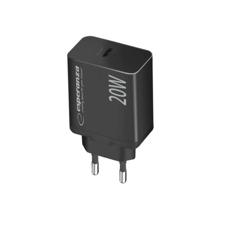 Caricabatterie da Parete Esperanza EZC104K Nero