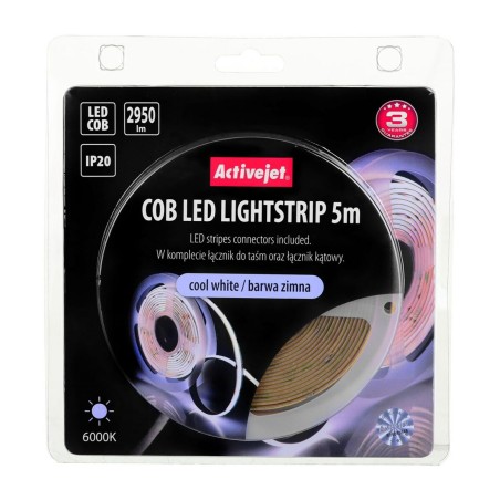 Strisce LED Activejet AJE-COB 5m zim No F 30 W