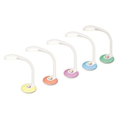Lampada da scrivania Esperanza ELD102 Bianco 80 Plastica 13 x 21 x 13 cm