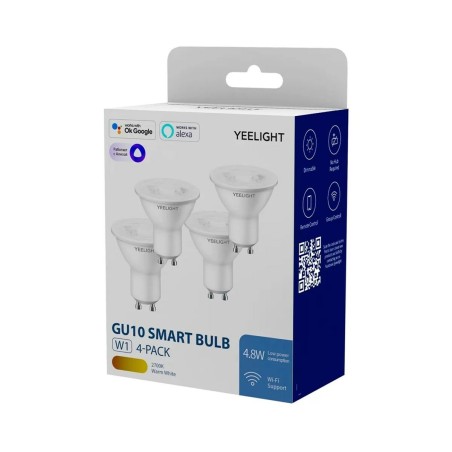 Lampadina LED Yeelight YLDP004-4pcs Bianco Sì 80 GU10 350 lm