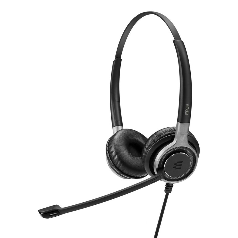 Auricolari con Microfono Epos IMPACT SC 662 Nero Argentato Auricolari con Microfono Epos IMPACT SC 662 Nero Argentato